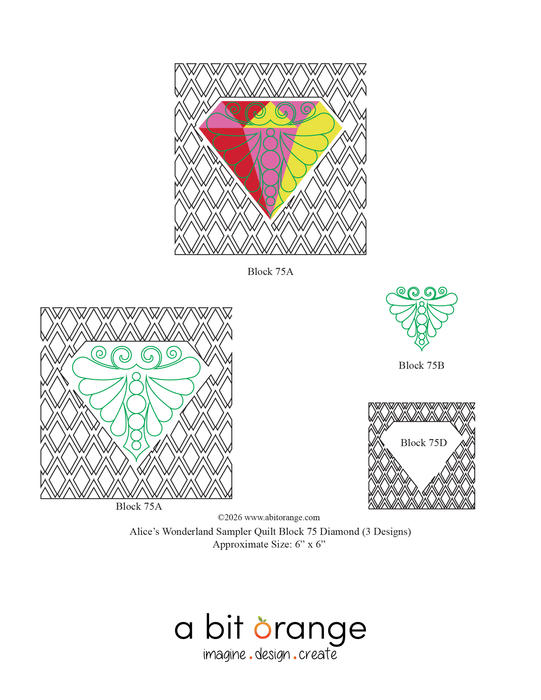 Alice's Wonderland Blocks Set