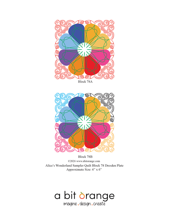 Alice's Wonderland Blocks Set
