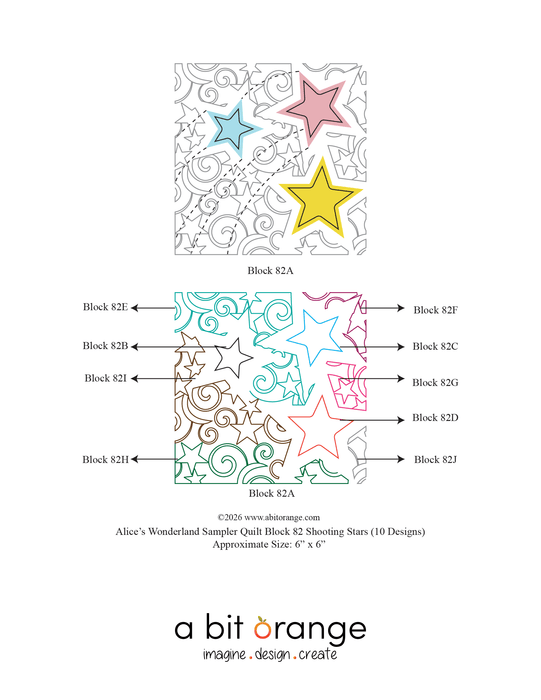 Alice's Wonderland Blocks Set