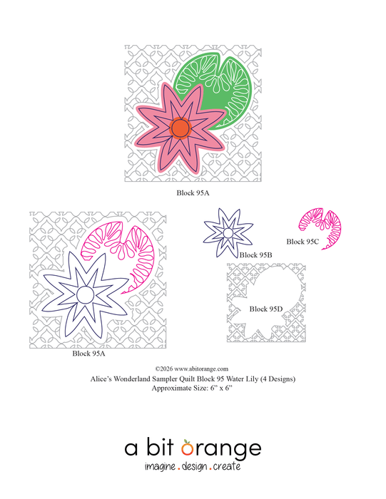 Alice's Wonderland Blocks Set