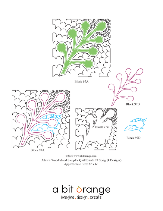 Alice's Wonderland Blocks Set