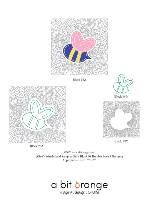 Alice's Wonderland Blocks Set
