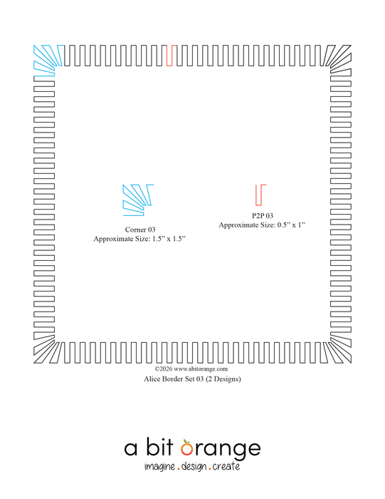 Alice's Wonderland Blocks Set
