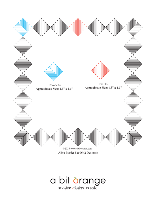 Alice's Wonderland Blocks Set