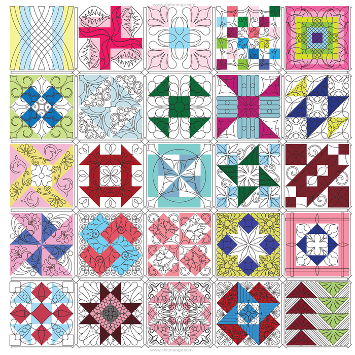 Alice's Wonderland Blocks Set