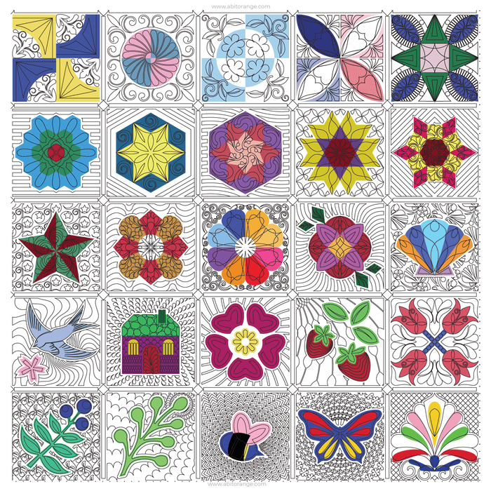 Alice's Wonderland Blocks Set