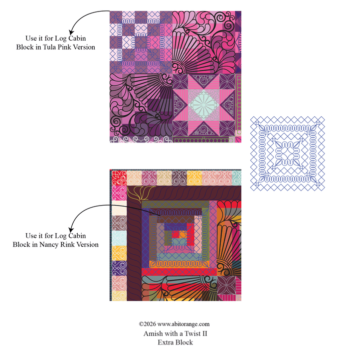 quilting designs for Amish with a twist 2