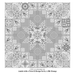 digital quilting design for Amish with a Twist 2