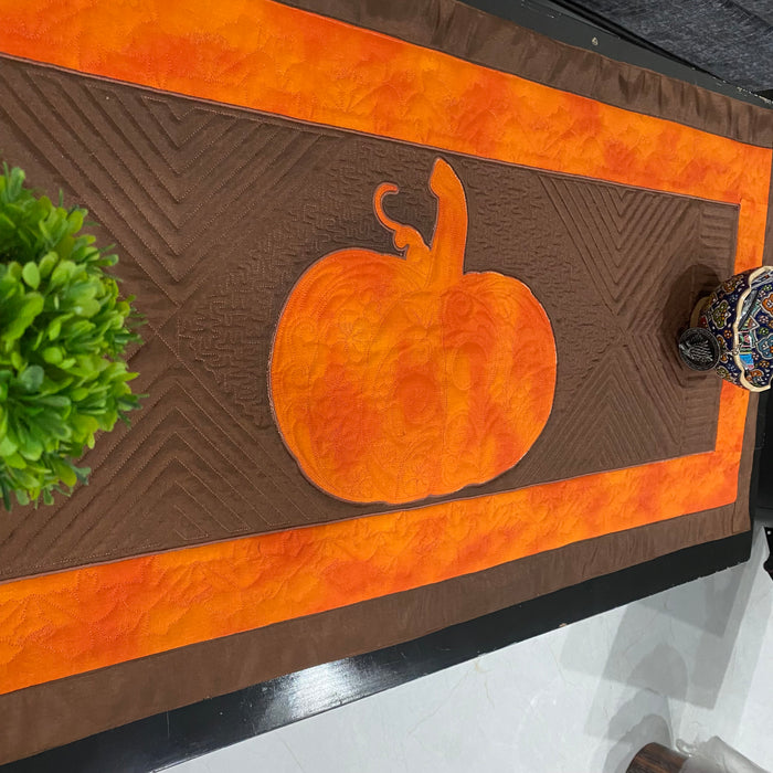 Pumpkin Leaves Border and Corner