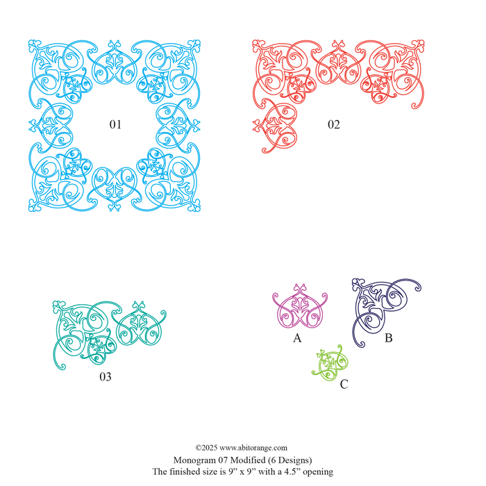 Monogram Frame 07