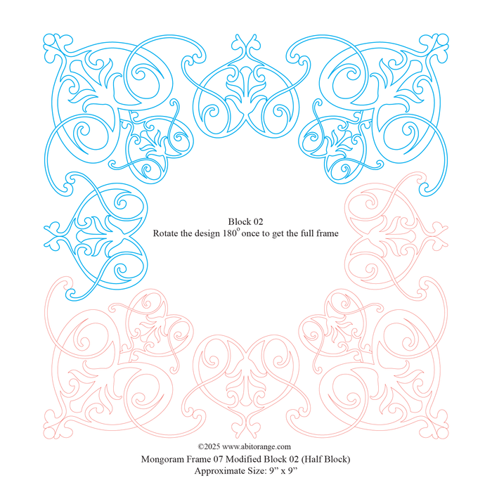 Monogram Frame 07