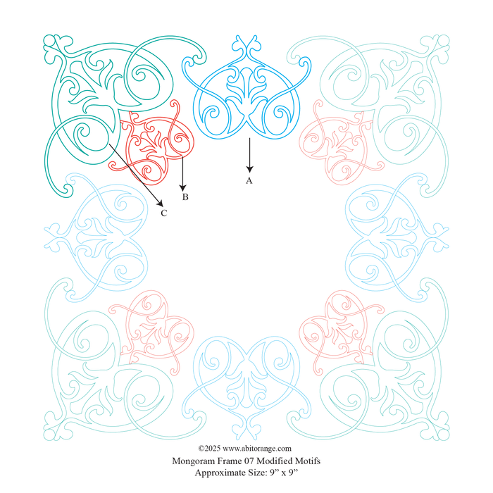 Monogram Frame 07