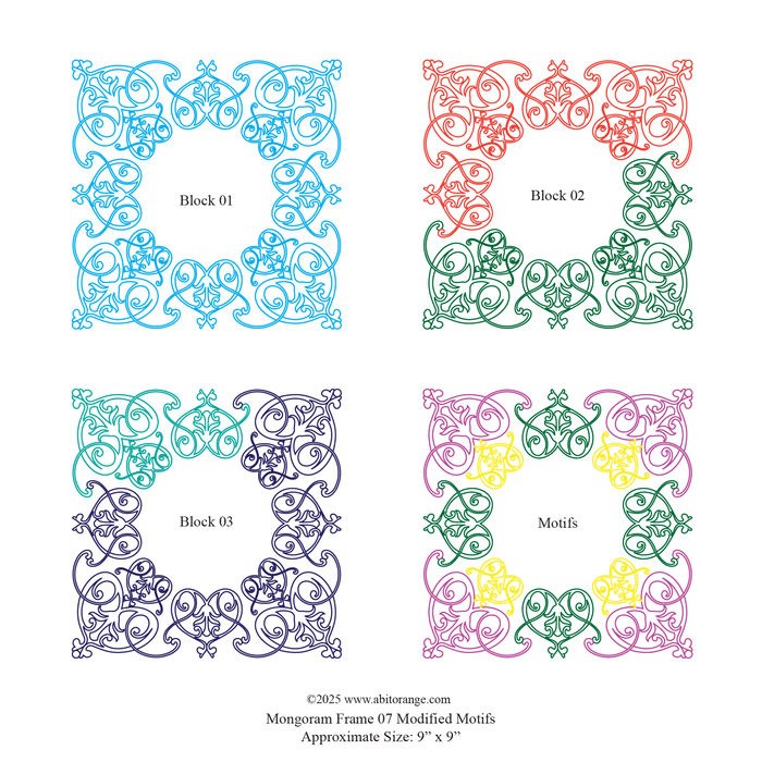 Monogram Frame 07
