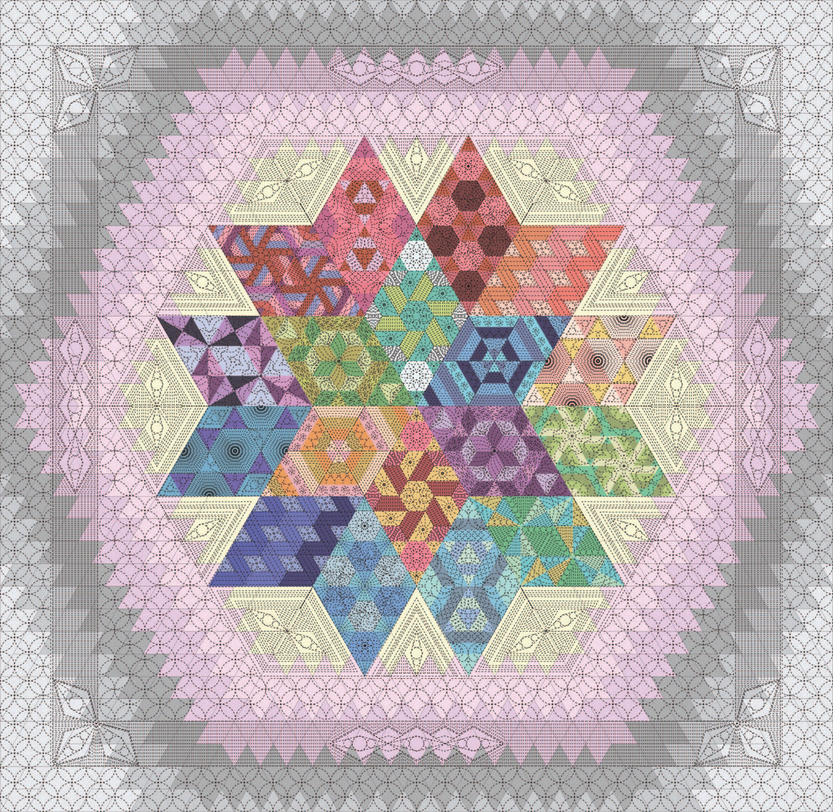 Nebula Quilt digital designs for Longarm machines — A Bit Orange