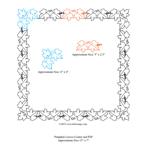 Pumpkin-leaves-e2e-quilting-designs-for-longarm