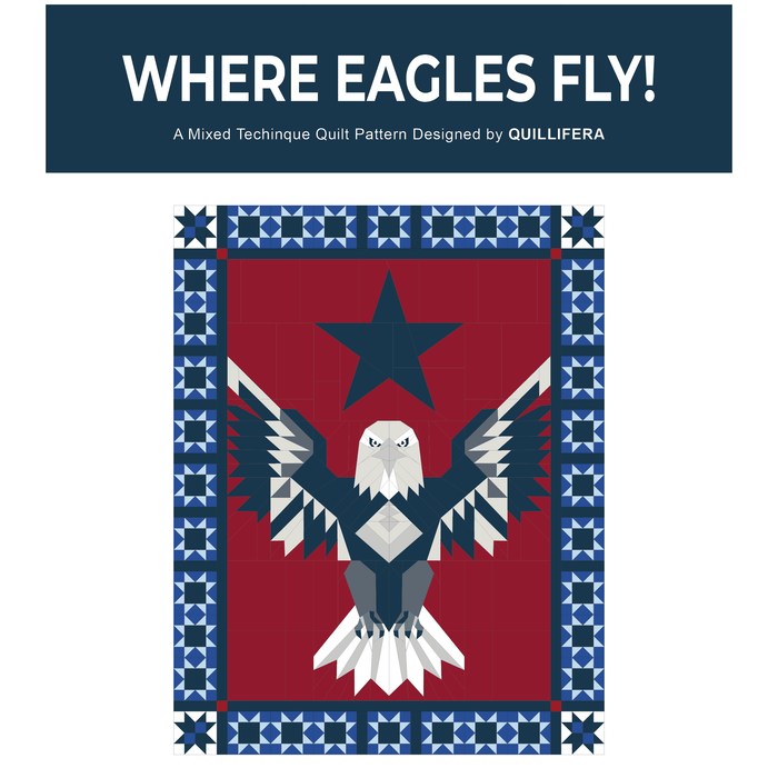 Where Eagles Fly [Digital Quilting Designs Set]