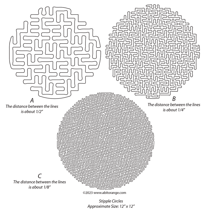 Stipple Circle C