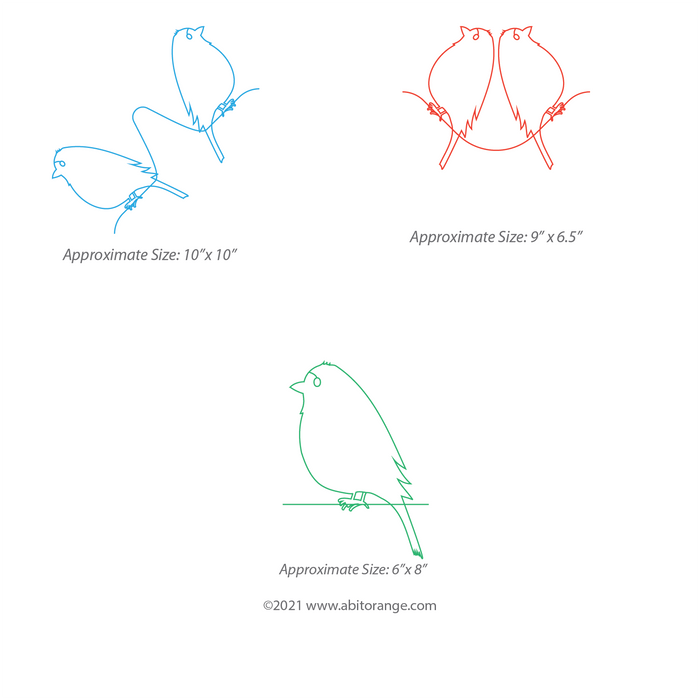 Birds on a Wire SET (27 Designs)