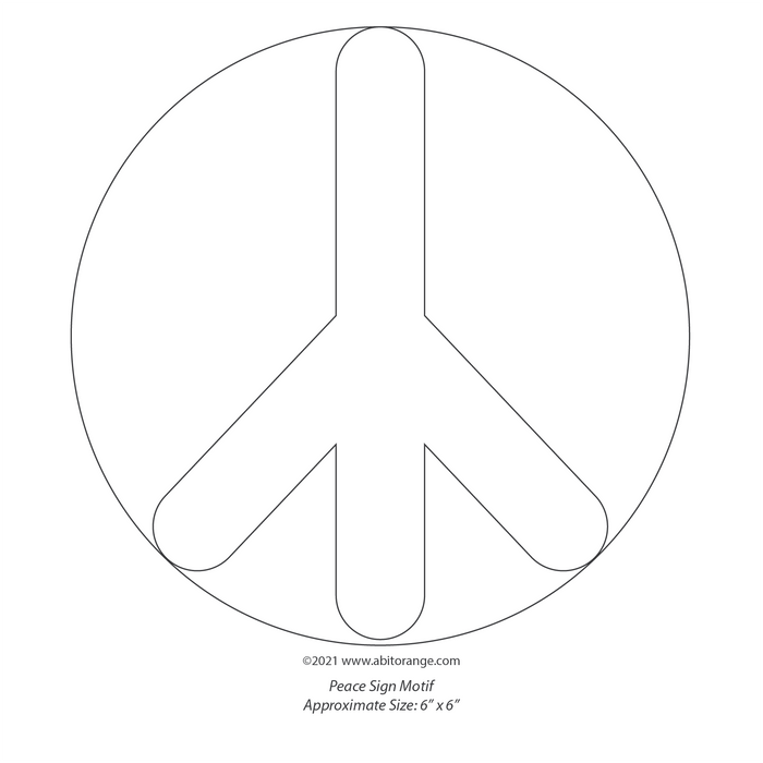 Peace Sign Motif
