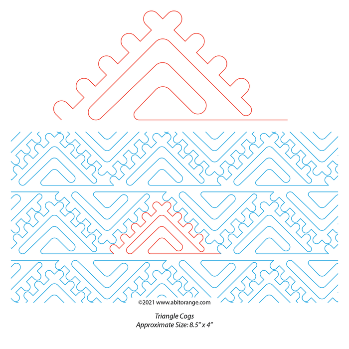 Triangular Cogs Triangle Cogs — A Bit Orange