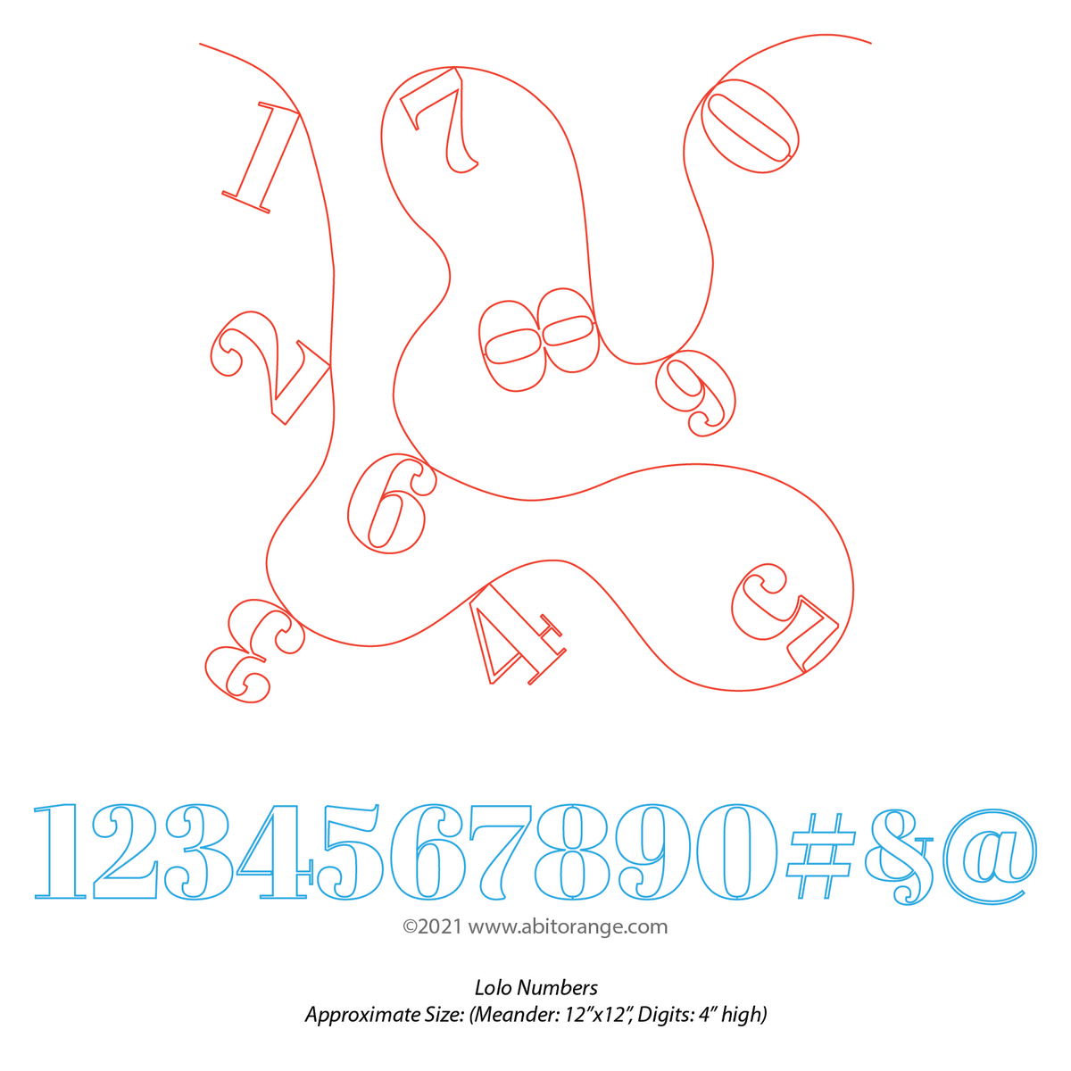 Lowo Numbers Lolo Numbers — A Bit Orange
