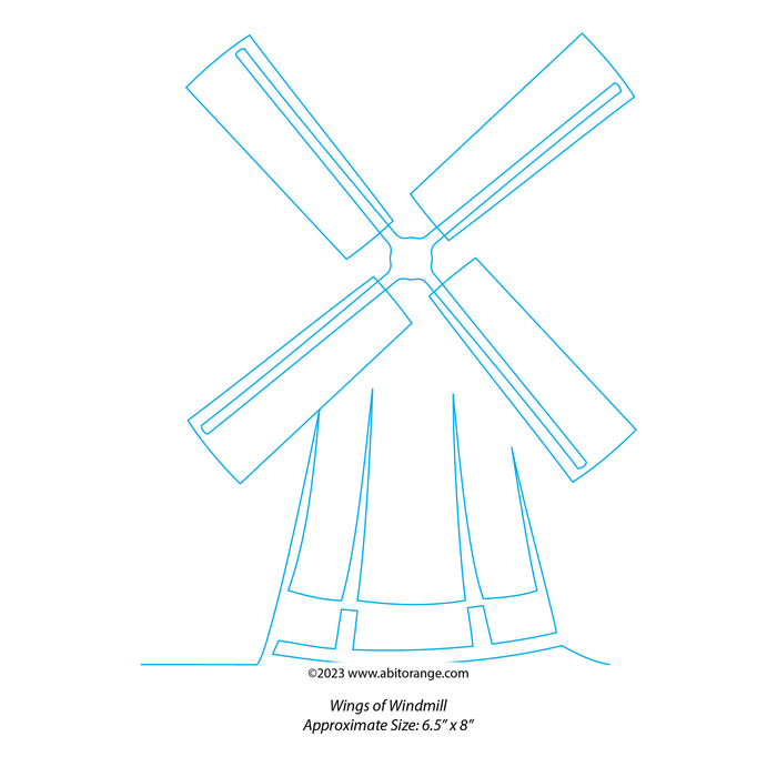 Windmill Wing Design Wings of Windmill — A Bit Orange