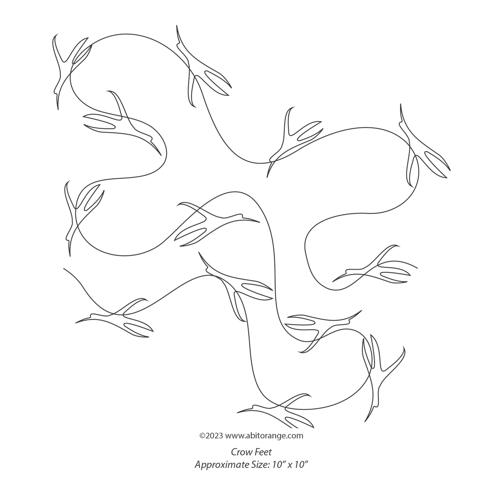 Crow Feet — A Bit Orange