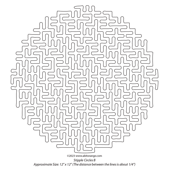 Stipple Circle C