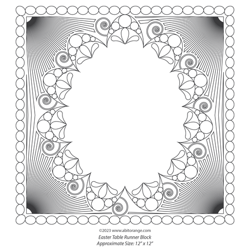 Bunny Table Runner