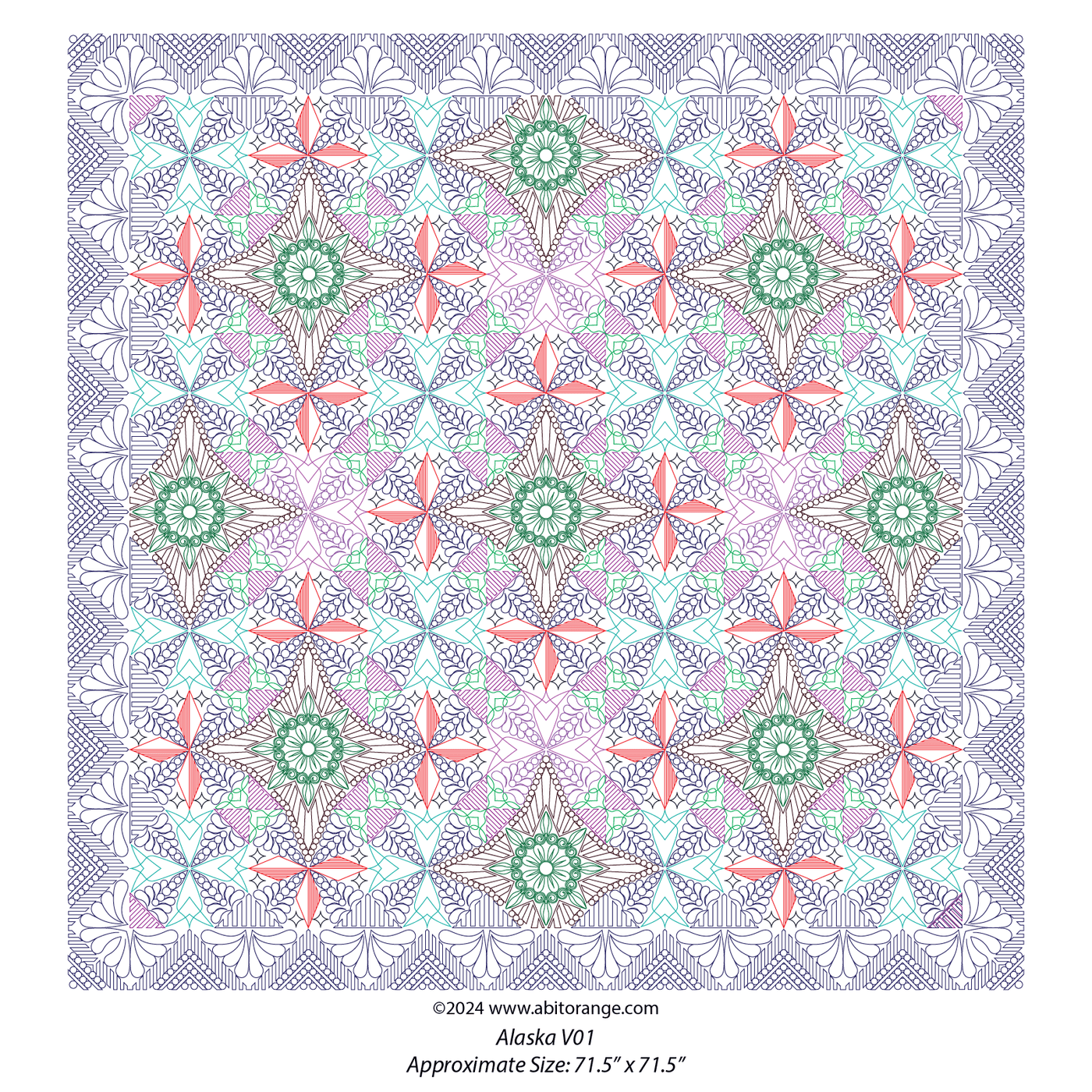 Alaska Pattern Design Alaska Quilt Pattern digital quilting designs for longarm machines — A ...