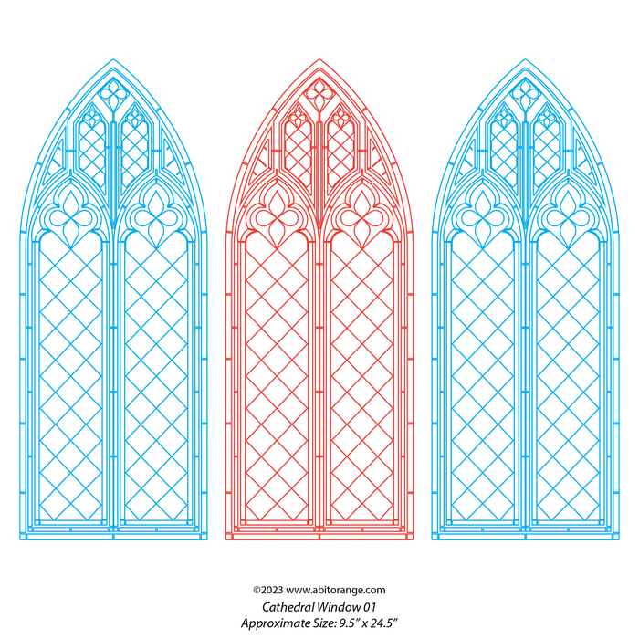 Cathedral Windows Set