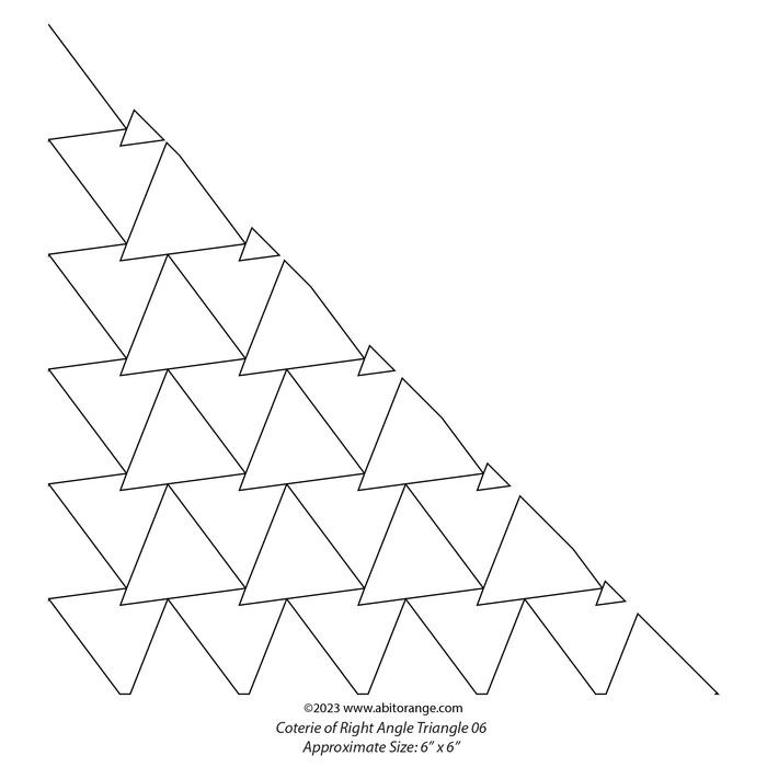 Coterie of Right Angle Triangles