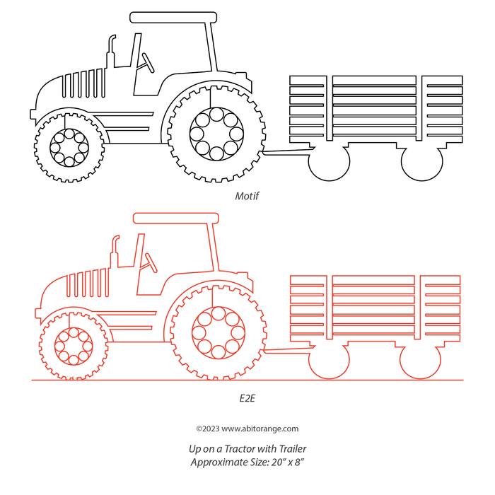 Up on a Tractor with Trailer