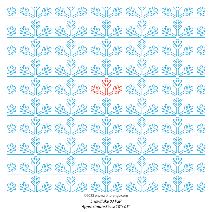 January Snowflakes Set (10 designs)