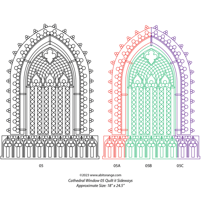 Cathedral Windows Set