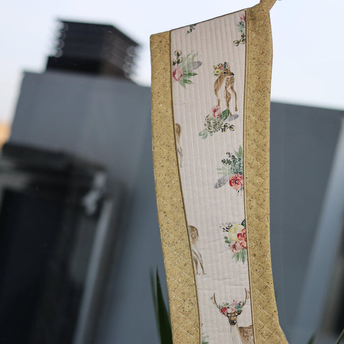 Modern Christmas Stocking (Quilting formats+Sewing Pattern)