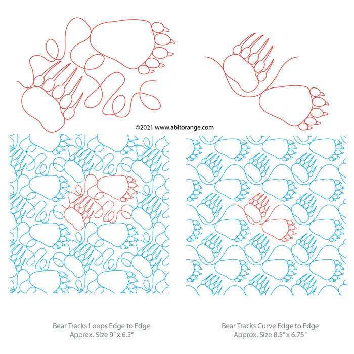 Bear Tracks (2 Designs)