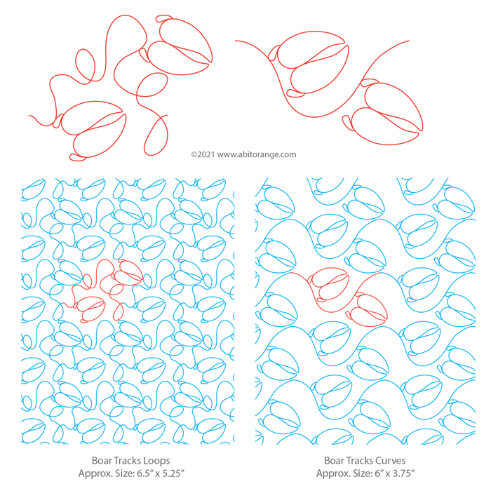 Boar Tracks (2 Designs)