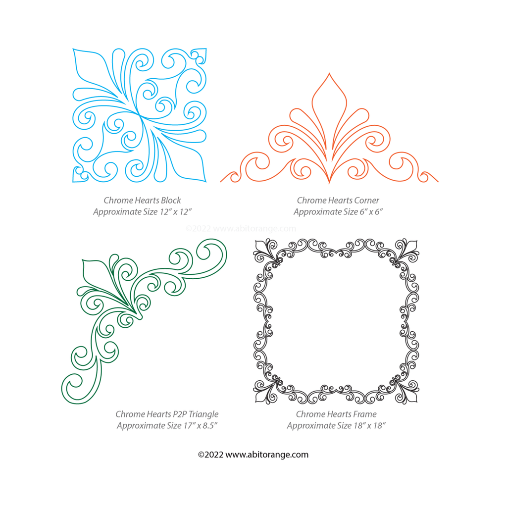 Chrome Hearts Set (4 Design) — A Bit Orange