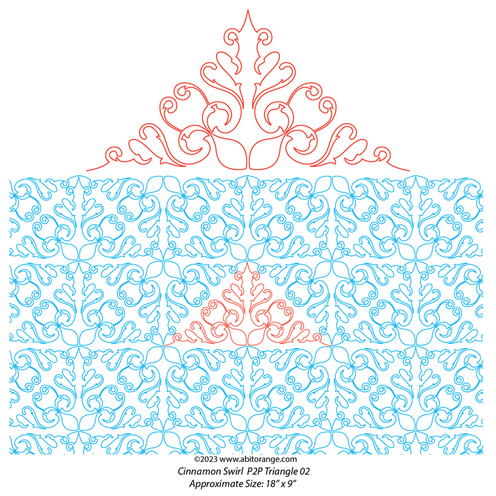 Cinnamon Swirl P2P Triangle 02