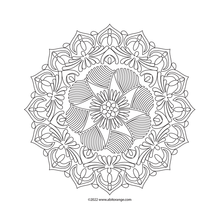 Flower Crown Mandala