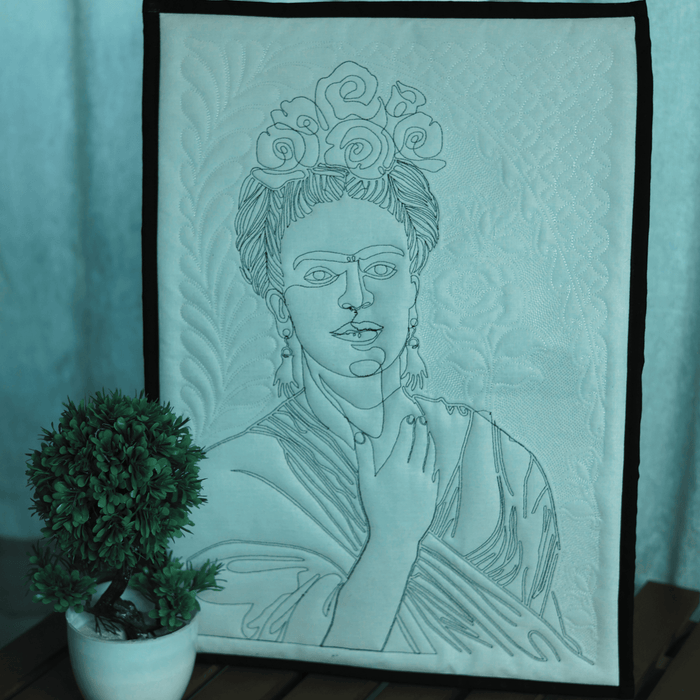 Frieda - Frida Kahlo quilting pattern/designs set for longarm machines ...