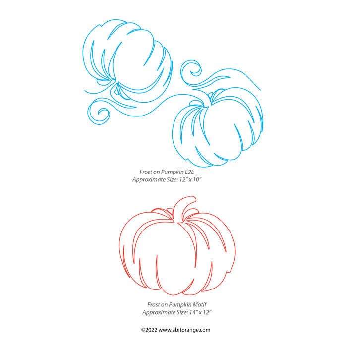 Frost on Pumpkin (2 Designs)