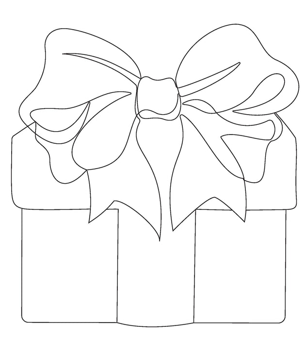Gift Box with a  Bow (2 Designs)