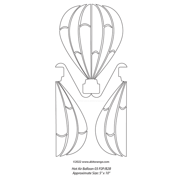 Hot Air Balloon 03 (2 Designs)