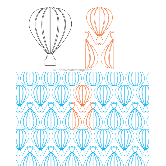 Hot Air Balloon 04 (2 Designs)