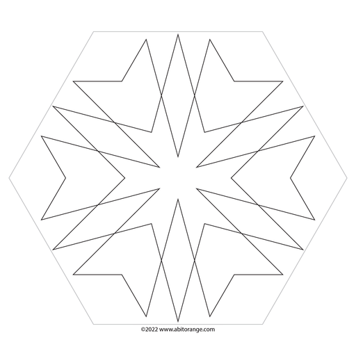 Sunburst Circle Block