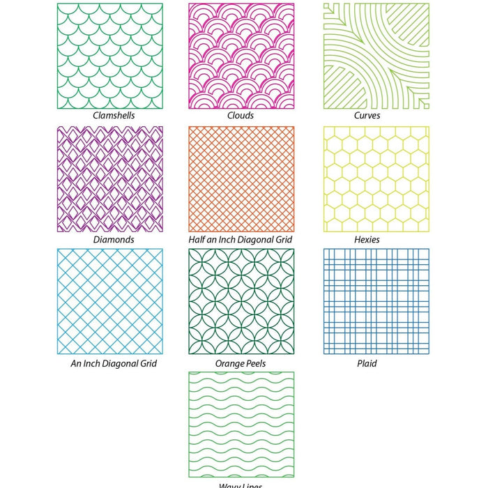Kelly Cline Textured Block SET (10 Designs)