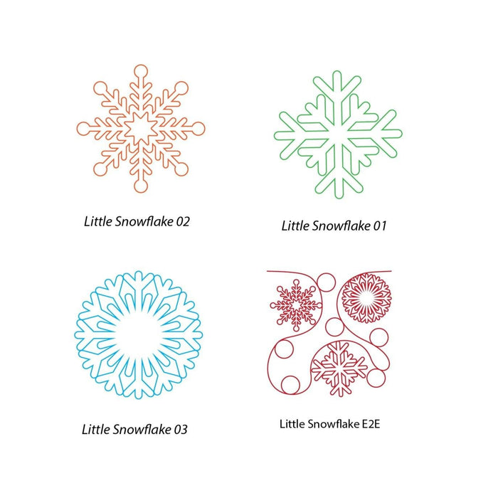Little Snowflakes SET (4 Designs)