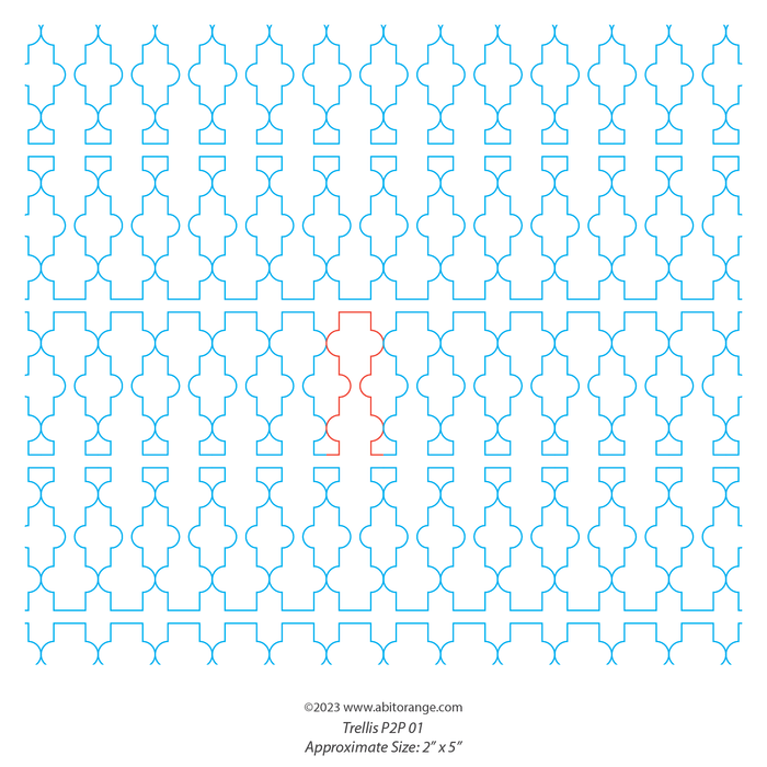 Trellis Border Corner 01